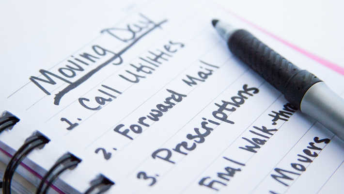 Moving Day Checklist Moving Day Checklist