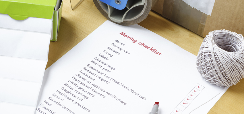 Use This Checklist When Moving Into Your First Home